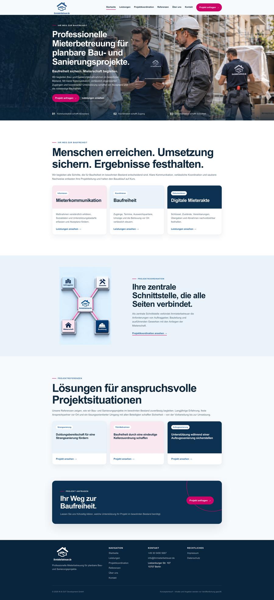 ihrmieterbetreuer: neue Startseite